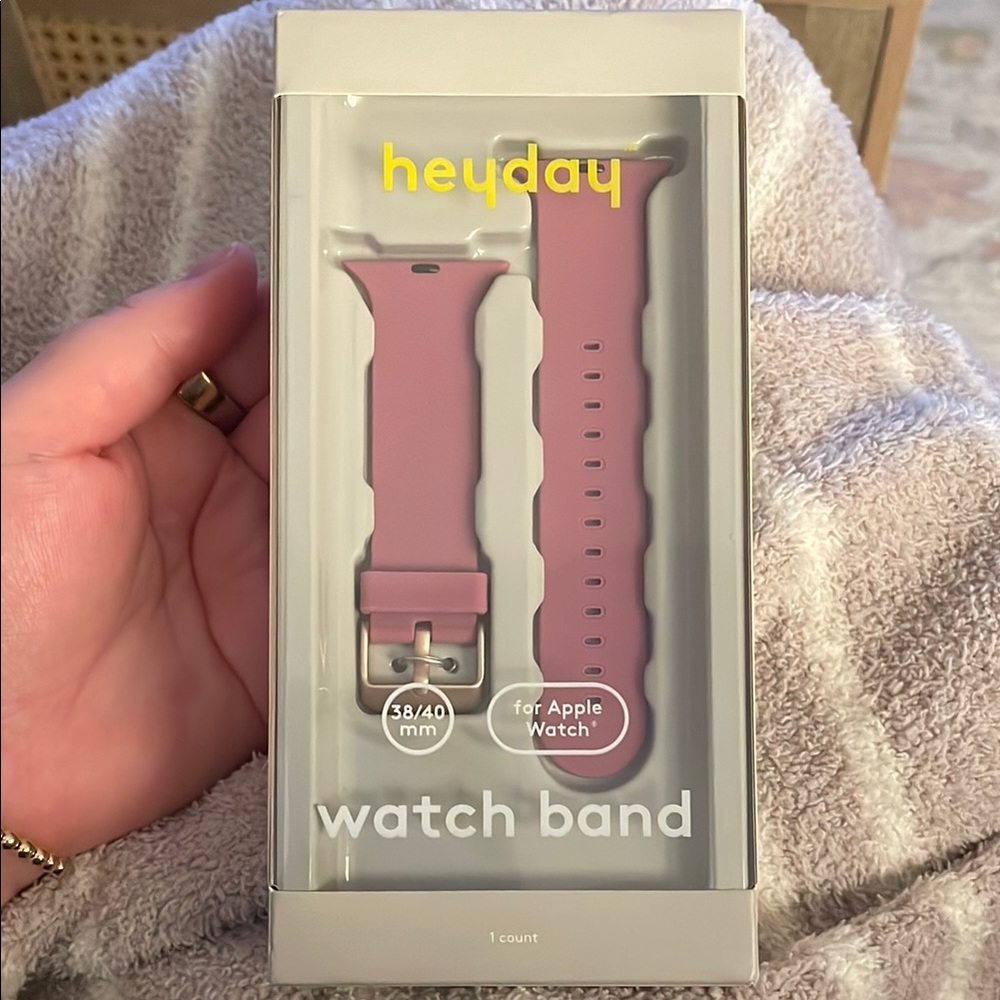 Heyday Purple/“Dusty Pink” Apple Watch Band